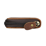 Royal Bagger Retro Zipper Long Clutch Wallets, Genuine Leather Coin Purse, Large Capacity Wristlet Bag for Men 1659